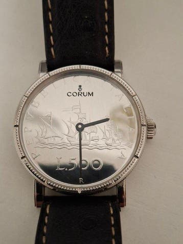 Corum - Artisans Coin Watch Tribute to Lira — 500 Lire, Nieuw