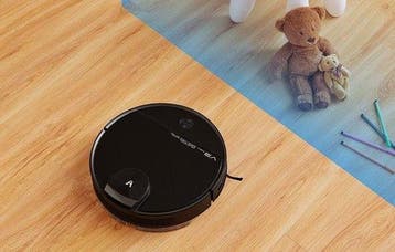 2dekans | Xiaomi Viomi V3 MAX - Zwart - Robotstofzuiger met, Ophalen of Verzenden, Gebruikt