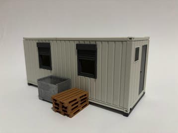 20ft. Mobiel kantoorunit, Verzenden, Nieuw, Groter dan 1:35, Diorama