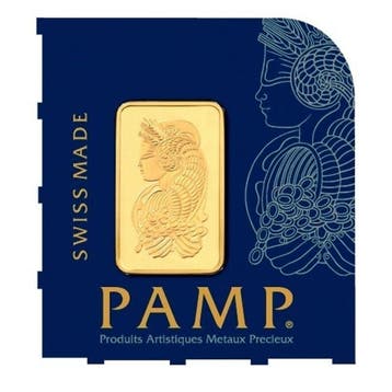 1 gram - Goud .999 - 1g PAMP Suisse Lady Fortuna Multigram