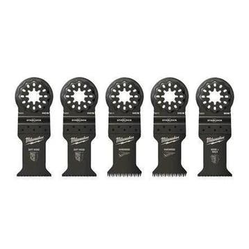 Milwaukee multitool zaagbladen hout set 5-delig Nieuw, Ophalen of Verzenden, Nieuw