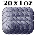 Frankrijk. 20 x 1 oz 2026 .9995 Fine Titanium French