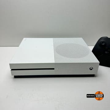 Xbox One S 1TB Wit - Met Controller, Verzenden, Gebruikt