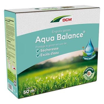 Gazonvoeding | DCM | Aqua Balance | 3 kg (50 m²), Tuin en Terras, Gras en Kunstgras, Verzenden, Nieuw