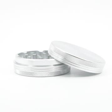 Aluminium Kruidengrinder Ø55 mm  Zilver, Ophalen of Verzenden, Nieuw