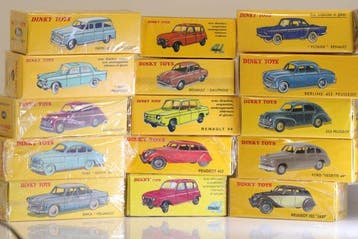 Atlas, Dinky Toys 1:43 - Modelauto (15) - Set of 15 classic, Nieuw
