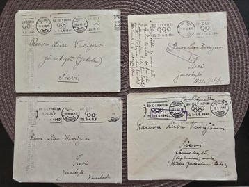Poststempel - Helsinki 1940 Geannuleerde Olympische Spelen, Gestempeld