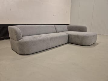 30% KORTING - SHOWROOM OUTLET - HOEKBANK TYGO - GRIJS -SALE, Hout, 250 tot 300 cm, Nieuw, 150 cm of meer