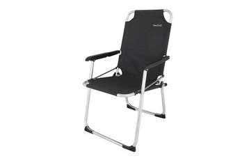Eurotrail Moita Campingstoel Zwart (Eurotrail Stoelen Vast), Ophalen of Verzenden, Nieuw