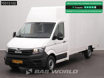 MAN TGE 3.100 Bakwagen Verkoopwagen Foodtruck Meubelbak Koff, Stof, Gebruikt, Euro 6, MAN