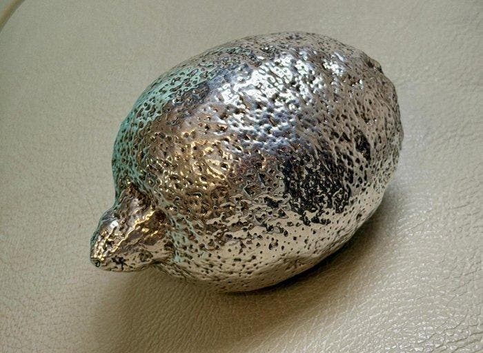 Marcello Giorgio - Beeldje - “Large” Lemon - 354 g - 925, Antiek en Kunst, Antiek | Goud en Zilver