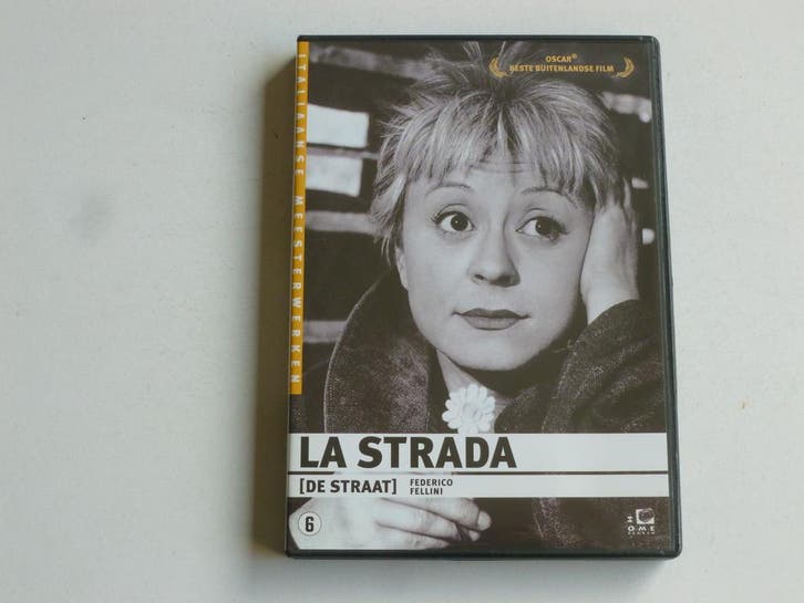 La Strada - Federico Fellini (DVD), Cd's en Dvd's, Dvd's | Klassiekers, Zo goed als nieuw, Ophalen of Verzenden