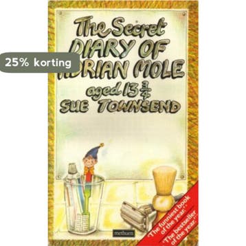 The secret diary of Adrian Mole aged 13 3/4 - Sue Townsend, Verzenden, Gelezen, Sue Townsend