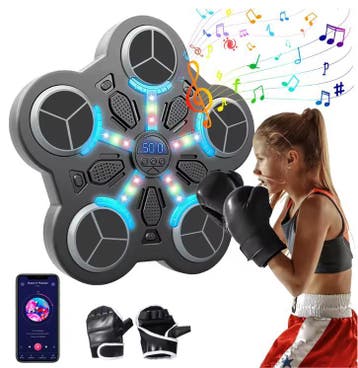 Smart Bluetooth Boksmachine Kinderen met LED Handschoenen, Verzenden, Nieuw