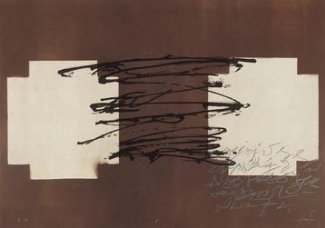 Antoni Tapies (1923-2012) - Suite 63x90 - X