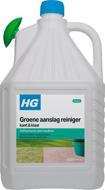 HG Groene Aanslag Reiniger - Kant & Klaar - 5 liter, Tuin en Terras, Ophalen of Verzenden, Nieuw