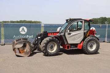 Veiling: Verreiker Manitou Diesel 15000kg, Ophalen, Verreiker