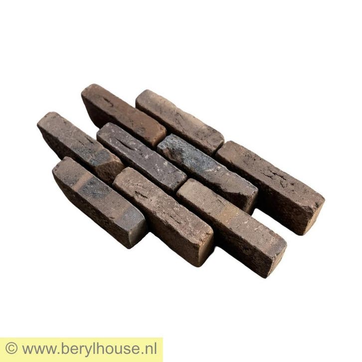 € 0,49 p/st Gevelstenen Metselstenen WF bruin getrommeld, Doe-het-zelf en Verbouw, Metselstenen, Bakstenen, Nieuw, Verzenden
