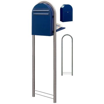 Brievenbus Bobi Classic B (back) - donkerblauw, Verzenden, Nieuw