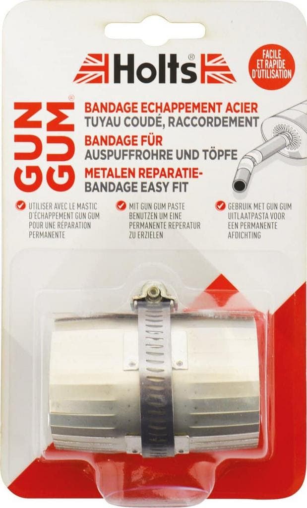 Holts Reparatieset Gum Gum Flexiwrap 12,2 Cm Staal Zilver, Auto diversen, Auto-accessoires, Zo goed als nieuw, Ophalen of Verzenden