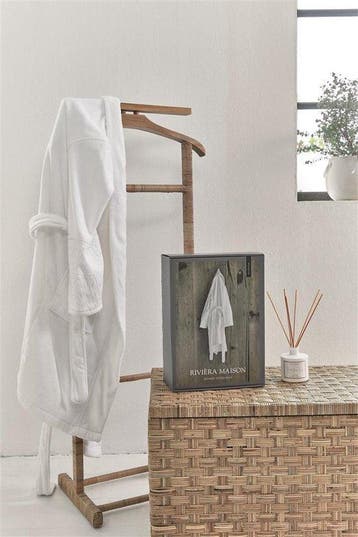 2dekans | Riviera Maison Beyond Badjas - Wit - XXL, Ophalen of Verzenden, Zo goed als nieuw, Wit
