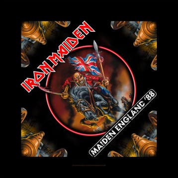 Iron Maiden - Maiden England 88 - Bandana off. merchandise, Ophalen of Verzenden, Nieuw, Kleding