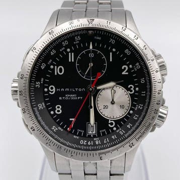 Hamilton - Khaki Aviation - ETO Chrono H776120 - Heren -, Nieuw