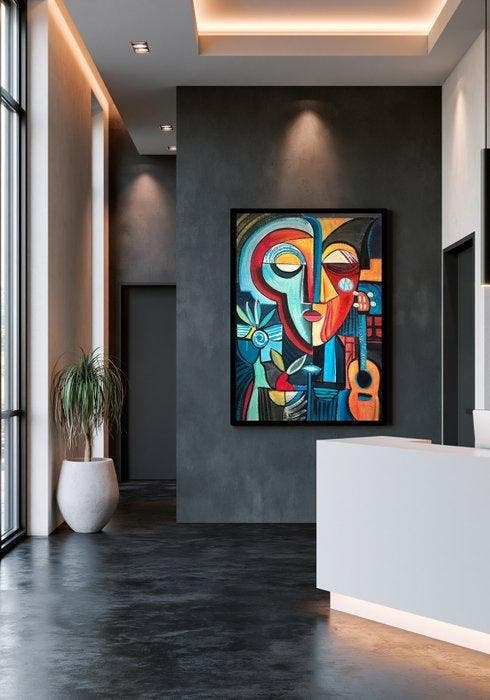 E. Pérez Lezcano - Forma Sonora XL (No Reserve), Antiek en Kunst, Kunst | Schilderijen | Modern
