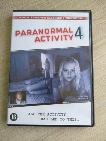 DVD - Paranormal Activity 4, Cd's en Dvd's, Dvd's | Horror, Vanaf 16 jaar, Verzenden, Gebruikt, Overige genres