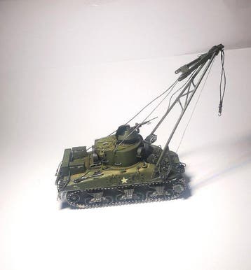 ASUKA / TASCA 1:35 - Model militair voertuig - US Tank, Nieuw