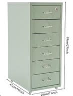 Verticale Metalen Archiefkast – Veilig Documentopbergsysteem, Verzenden, Nieuw