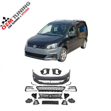 Voorbumper geschikt voor Caddy MK3.5 | 7.5 GTI GTD Look |, Nieuw, Ophalen of Verzenden, Bumper, Volkswagen