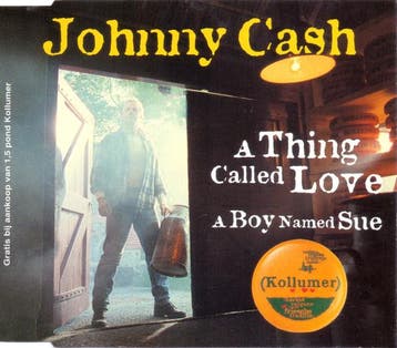 cd single - Johnny Cash - A Thing Called Love / A Boy Nam..., Verzenden, Zo goed als nieuw, Country en Western