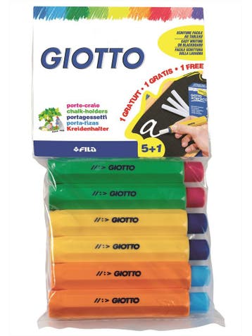 Giotto krijthouders set van 6 stuks van €15,99 voor €7,99, Ophalen of Verzenden, Nieuw