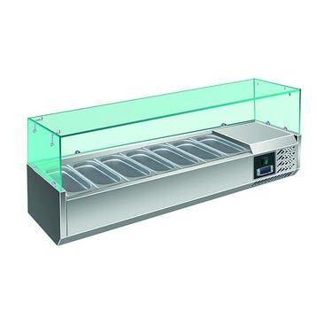 SARO Gekoelde opzetvitrine - EVRX 1500/330, Verzenden, Nieuw in verpakking, Koelen en Vriezen