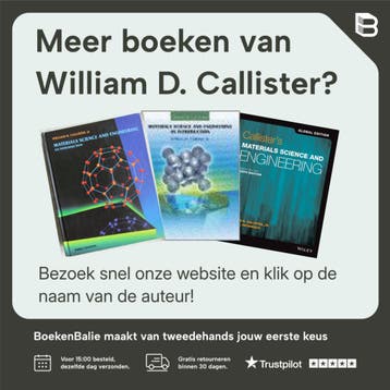Fundamentals of Materials Science and Engineering, Verzenden, Gelezen, William D. Callister