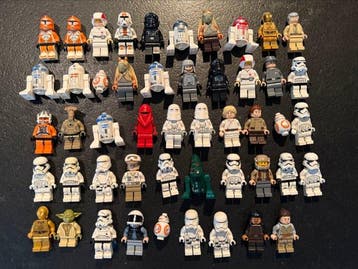 Lego Minifiguur - Star Wars - 49 Minifigures, Nieuw