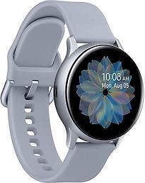 Samsung Galaxy Watch Active2 44 mm aluminium kast zilver op, Verzenden, Zo goed als nieuw