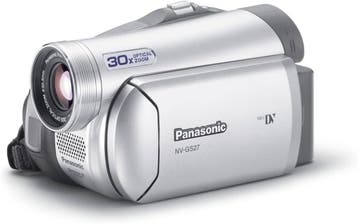 Panasonic NV-GS27 Mini DV Videocamera - Zilver, Audio, Tv en Foto, Verzenden, Zo goed als nieuw
