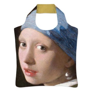 Vouwtas: Meisje met de parel - Girl with the Pearl Earring,, Ophalen of Verzenden, Nieuw