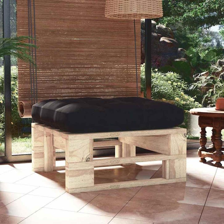 vidaXL Tuinhocker pallet geïmpregneerd grenenhout, Tuin en Terras, Tuinsets en Loungesets, Nieuw, Verzenden