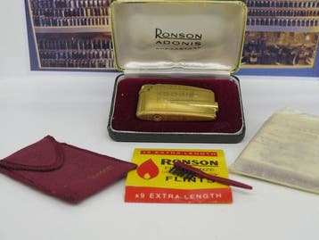 Ronson - Zakaansteker - .750 (18 kt) goud, Verzamelen, Nieuw