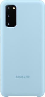 Samsung Silicone Hoesje - Samsung Galaxy S20 - Blauw, Ophalen of Verzenden, Nieuw