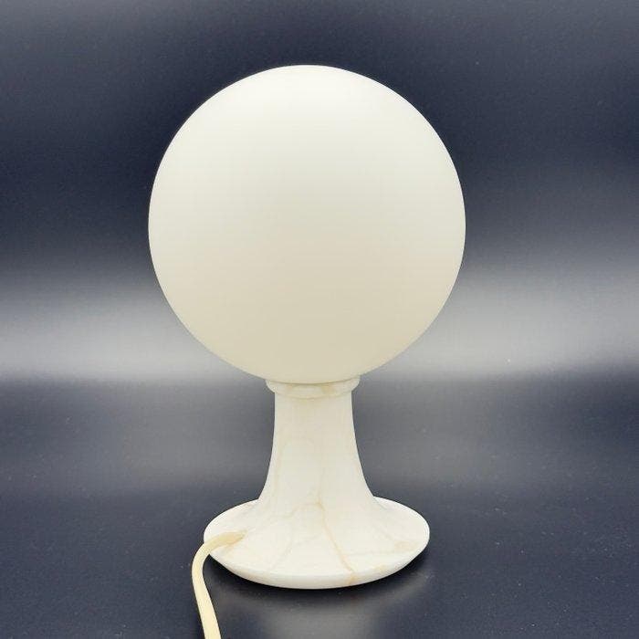 Tafellamp - Marmer, Antiek en Kunst, Antiek | Lampen