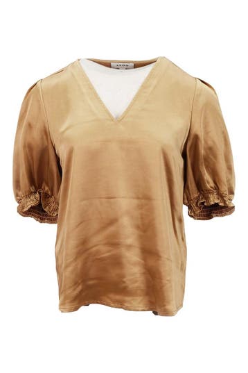 Aaiko Top in maat XS Goud, Kleding | Dames, Aaiko, Verzenden, Zo goed als nieuw, Overige kleuren