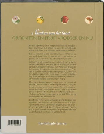 Groenten en fruit vroeger en nu. Smaken v/h land Y. Segers, Verzenden, Zo goed als nieuw, Y. Segers