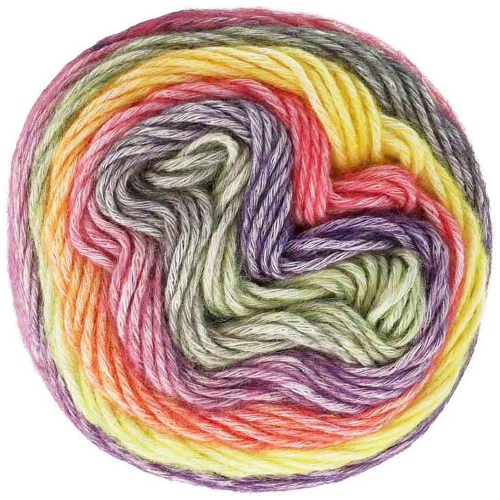 Scheepjes Stone Washed Flow - 01 Delight - Katoen-mix Gare, Hobby en Vrije tijd, Breien en Haken, Ophalen of Verzenden