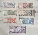 Turkije. - 34 banknotes - various dates