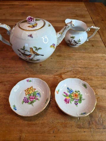 Herend - Rothschild - Theepot (4) - Porselein