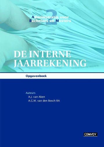 Administratie voor bachelors en masters 2 - De interne jaarr, Verzenden, Zo goed als nieuw